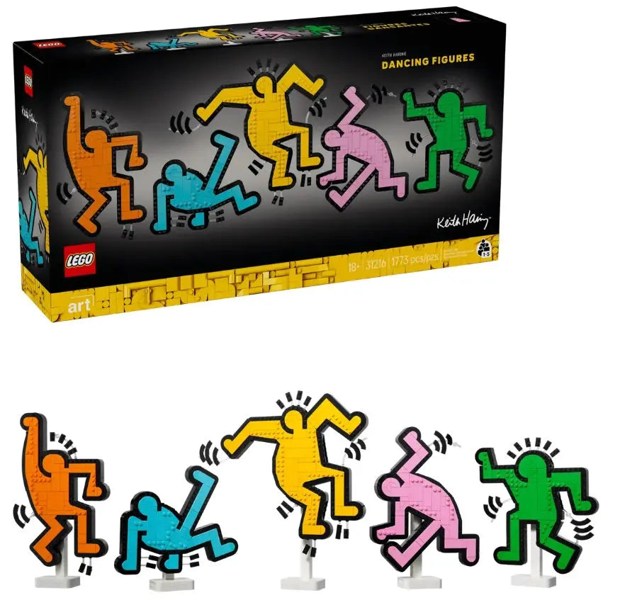 LEGO Art ✨ Keith Haring - Dancing Figures (31216) - TAMISHAE