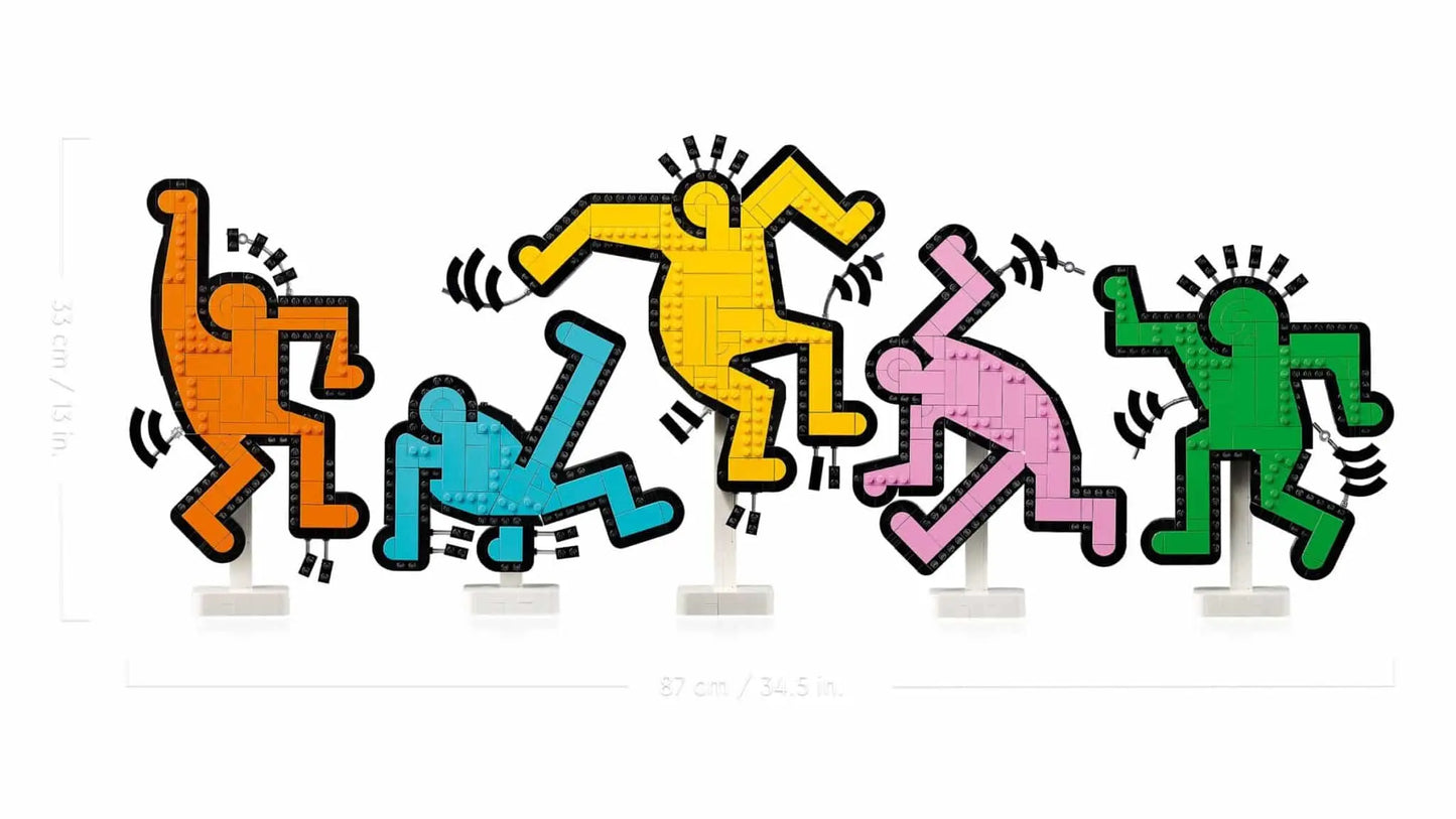 LEGO Art ✨ Keith Haring - Dancing Figures (31216) - TAMISHAE